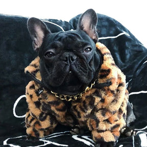 Leopard Print Pet Jacket