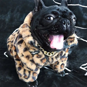 Leopard Print Pet Jacket