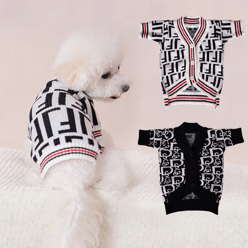 Designer Inspired Dog Cardigans