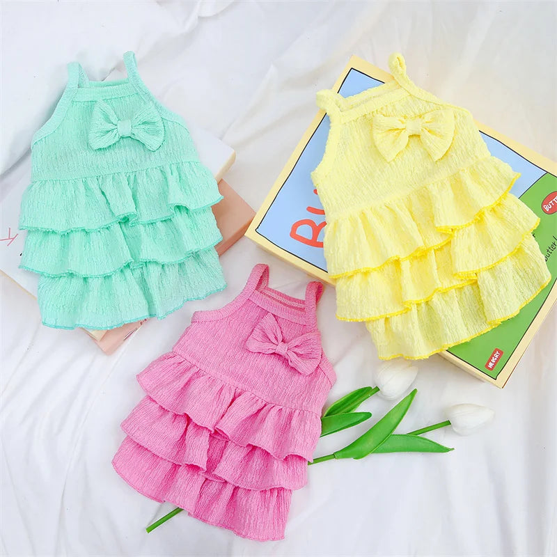 Luxury Frill Skirt Couture Dog Dress