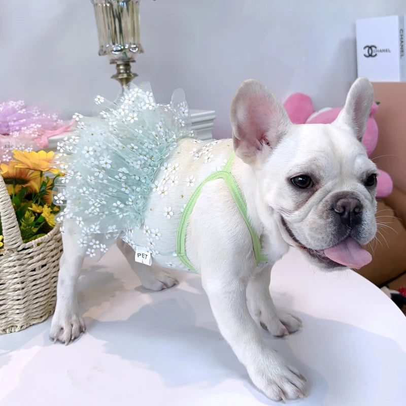 Glamorous Sparkling Tutu Skirt Dog Dress