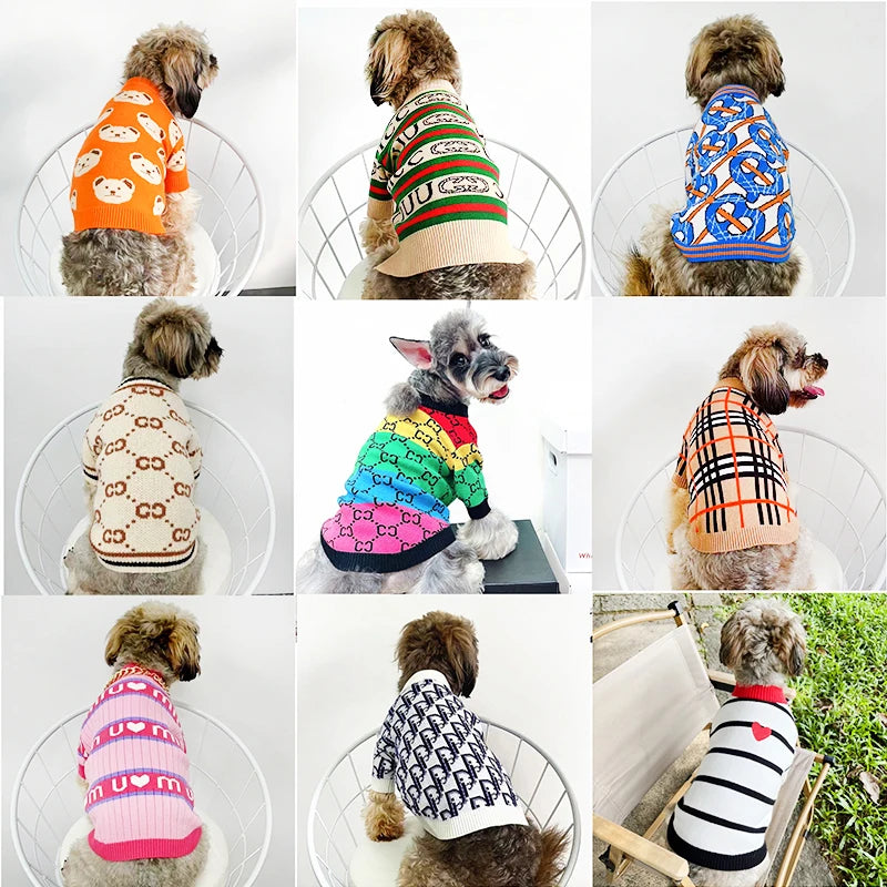 Designer Inspired Dog Jumpers