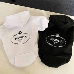 Luxury Pawda Dog Hoodies