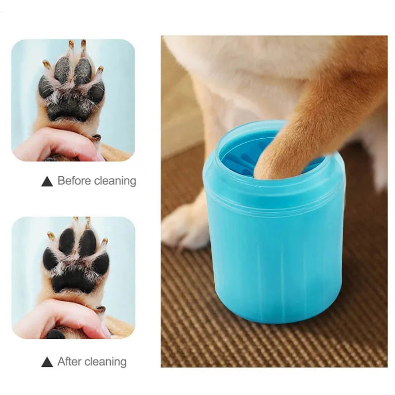 Pet Paw Cleaner Silicon Brush Pad